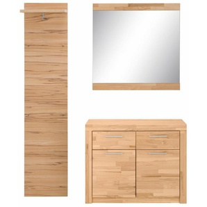 VOGL Möbelfabrik Garderoben-Set Simone, (Set, 3-St)
