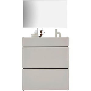 Voleo Garderobe, Kaschmir, 102x200x22 cm, Garderobe, Garderoben-Sets