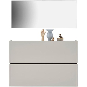 Voleo Garderobe , Kaschmir , 140x200x22 cm , Garderobe, Garderoben-Sets