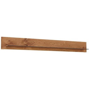 Voleo Wandboard Denver, Eiche, Holz, Eiche, massiv, 180x22x22 cm, Wohnzimmer, Regale, Wandboards