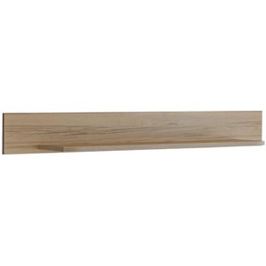 Voleo Wandboard, Alteiche, Holzwerkstoff, 160x25x22 cm, Wohnzimmer, Regale, Wandboards
