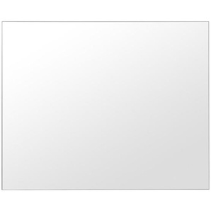 Voleo Wandspiegel , Glas , rechteckig , 80x65x2 cm , waagrecht montierbar , Garderobe, Garderobenspiegel, Garderobenspiegel