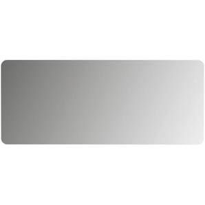 Voleo Wandspiegel, Schwarz, Glas, Holzwerkstoff, rechteckig, 130x54x3 cm, waagrecht montierbar, Spiegel, Wandspiegel