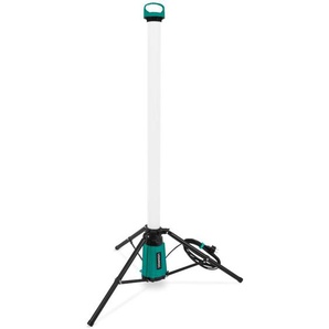 VONROC PRO Arbeitsleuchte 360° - LED - 76W – Flutlicht - mit Stativ – sehr leistungsstark: 11.500 Lumen - Höhe: 151 cm – 5 m Kabel
