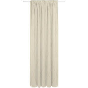 Vorhang ADAM Casket Valdelana Gardinen Gr. 175 cm, Multifunktionsband, 142 cm, beige (natur) Esszimmergardinen nachhaltig aus Bio-Baumwolle