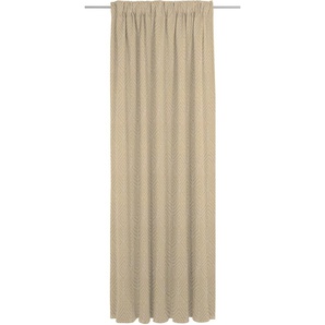 Vorhang ADAM Easy Diamond Gardinen Gr. 255 cm, Multifunktionsband, 142 cm, gelb (curry) Esszimmergardinen nachhaltig aus Bio-Baumwolle