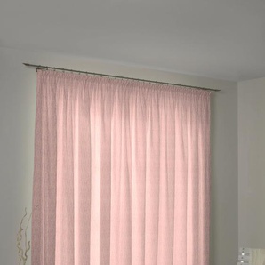 Vorhang ADAM Little Parrot Gardinen Gr. 245 cm, Kräuselband, 145 cm, rosa Kräuselband nachhaltig