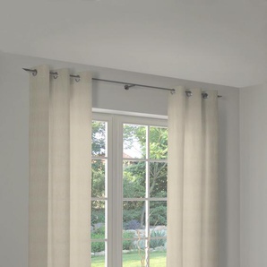 Vorhang ADAM Little Parrot Gardinen Gr. 145 cm, Ösen, 145 cm, beige (natur) Ösen Gardine nachhaltig