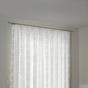 Vorhang ADAM Wave Gardinen Gr. 245 cm, Kräuselband, 145 cm, beige (natur, hellgrau, beige) Kräuselband nachhaltig aus Bio-Baumwolle