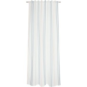 Vorhang ESPRIT Tommy Gardinen Gr. 250 cm, Multifunktionsband, 130 cm, bunt (bunt, orange, mehrfarbig) Schlafzimmergardinen mit zeitlosem Längsstreifen