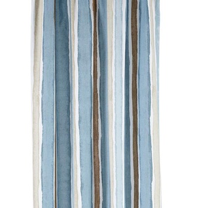 Vorhang GUIDO MARIA KRETSCHMER HOME&LIVING Streifen Gardinen Gr. 245 cm, Multifunktionsband, 110 cm, blau Übergardinen Nachhaltig