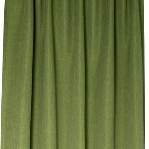 Vorhang HOMING Galdin Gardinen Gr. 245 cm, Multifunktionsband, 140 cm, grün (green) Schlafzimmergardinen Verdunklungsvorhang, Akustik, blickdicht, Thermo, Energiesparend