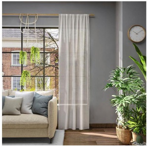 Neutex for you! Vorhang Libre-ECO, Stangendurchzug (1 St), halbtransparent, Jacquard