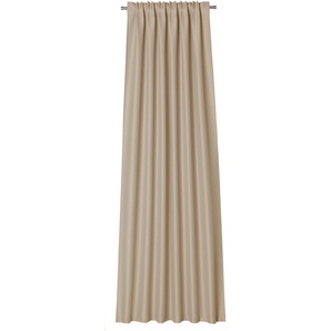 Vorhang NEUTEX FOR YOU LINESSA-NXFR145 Gardinen Gr. 290 cm, Multifunktionsband, 137 cm, beige (sand) Übergardinen