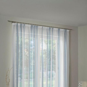 Wirth Vorhang TARA, Faltenband (1 St), halbtransparent, Store