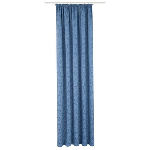 Wirth Vorhang Toco-Ranke, Kräuselband (1 St), blickdicht, Chenille