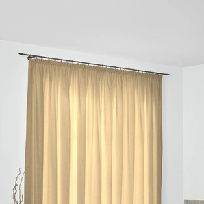 Vorhang WIRTH Bachfeld Gardinen Gr. 255 cm, Multifunktionsband, 132 cm, beige Esszimmergardinen