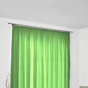 Vorhang WIRTH Bachfeld Gardinen Gr. 255 cm, Multifunktionsband, 132 cm, grün (apfelgrün) Esszimmergardinen