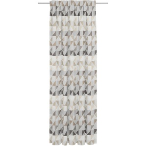 Vorhang WIRTH Berlare Gardinen Gr. 215 cm, Multifunktionsband, 132 cm, braun Schlafzimmergardinen nach Maß