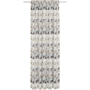 Vorhang WIRTH Berlare Gardinen Gr. 335 cm, Multifunktionsband, 132 cm, braun Schlafzimmergardinen nach Maß