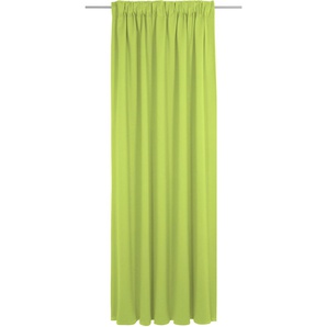 Vorhang WIRTH Dim out Gardinen Gr. 215 cm, Multifunktionsband, 142 cm, grün (limone) Schlafzimmergardinen