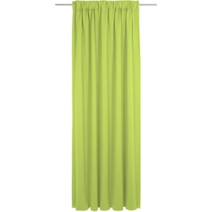 Vorhang WIRTH Dim out Gardinen Gr. 255 cm, Multifunktionsband, 142 cm, grün (limone) Schlafzimmergardinen