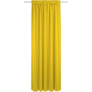Vorhang WIRTH Dim out Gardinen Gr. 365 cm, Multifunktionsband, 142 cm, gelb Schlafzimmergardinen