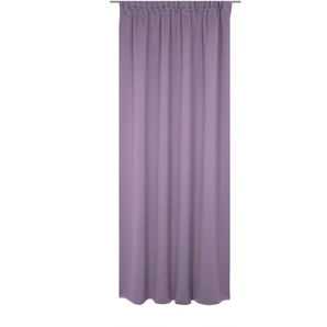 Vorhang WIRTH Newbury Gardinen Gr. 205 cm, Multifunktionsband, 130 cm, lila (flieder) Schlafzimmergardinen nach Maß