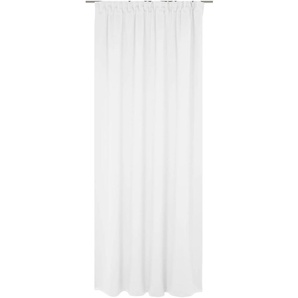 Vorhang WIRTH Newbury Gardinen Gr. 235 cm, Multifunktionsband, 130 cm, weiß Schlafzimmergardinen nach Maß