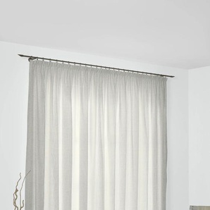 Vorhang WIRTH Sepino Gardinen Gr. 255 cm, Multifunktionsband, 132 cm, beige (creme) Esszimmergardinen