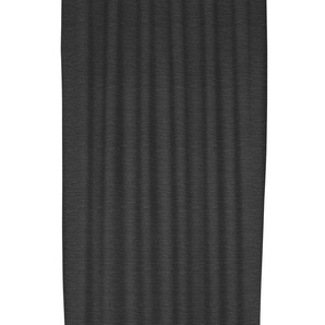 Vorhang WIRTH Trondheim B Gardinen Gr. 265 cm, Schlaufen, 132 cm, schwarz Schlaufen nach Maß