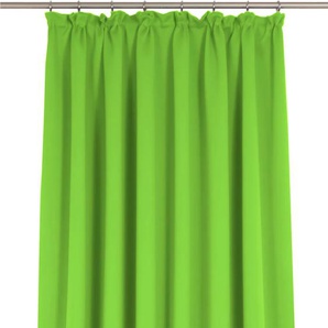 Vorhang WIRTH Umea Gardinen Gr. 245 cm, Smokband, 132 cm, grün (apfelgrün) Smokband