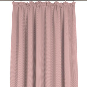 Vorhang WIRTH Uni Collection Gardinen Gr. 185 cm, Kräuselband, 142 cm, rosa Kräuselband nach Maß