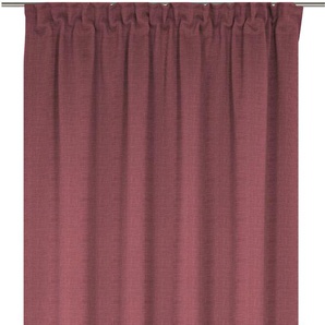 Vorhang WIRTH Wiessee Gardinen Gr. 155 cm, Multifunktionsband, 150 cm, rosa (altrosa) Schlafzimmergardinen nach Maß
