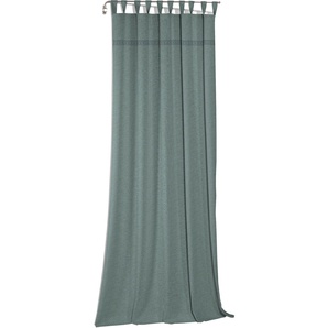Vorhang WIRTH Wiessee Gardinen Gr. 175 cm, Schlaufen, 150 cm, grün Schlaufen