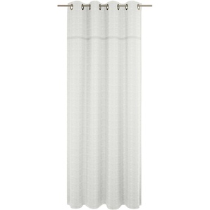 Vorhang WIRTH Wiessee Gardinen Gr. 265 cm, Ösen, 150 cm, weiß Ösen nach Maß