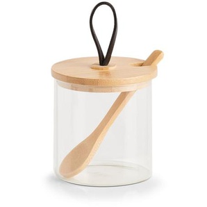 Vorratsglas mit Bambusdeckel, 8 cm
