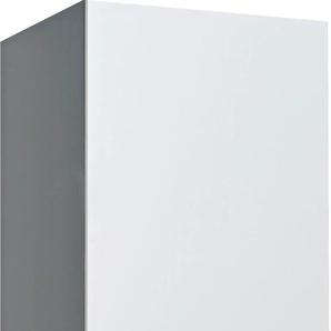 Vorratsschrank EXPRESS KÜCHEN ARTA Schränke Gr. B/H/T: 60 cm x 207 cm x 58 cm, Türanschlag links, 1 St., grau (weiß, anthrazit) Vorratsschränke