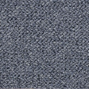 VORWERK Teppichboden Schlingenteppich Passion 1091 (Metro) Teppiche Gr. B/L: 400 cm x 450 cm, 6,3 mm, 1 St., blau Teppichboden