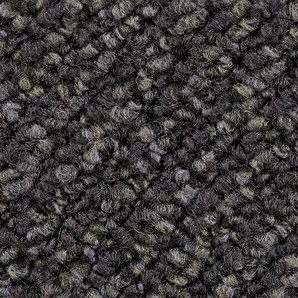VORWERK Teppichboden Schlingenteppich Passion 1093 (Traffic) Teppiche Gr. B/L: 500 cm x 900 cm, 6,3 mm, 1 St., schwarz (anthrazit schwarz) Teppichboden