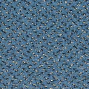 VORWERK Teppichboden Veloursteppich Passion 1006 (Riva) Teppiche Gr. B/L: 400 cm x 200 cm, 6,7 mm, 1 St., blau (hell, blau) Teppichboden