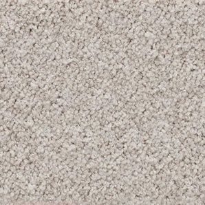 VORWERK Teppichboden Veloursteppich Passion 1055 Teppiche Gr. B/L: 400 cm x 200 cm, 7,6 mm, 1 St., grau (weiß, grau) Teppichboden
