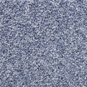 VORWERK Teppichboden Veloursteppich Passion 1055 Teppiche Gr. B/L: 400 cm x 700 cm, 7,6 mm, 1 St., blau Teppichboden