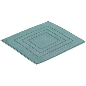 Vossen Badematte Vossen Feeling NOS Vossen Teppich, Türkis, Textil, Uni, rechteckig, 60x60 cm, ISO 9001, Fkt, Made in Austria, Oeko-Tex® Standard 100,