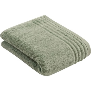 Badetuch VOSSEN Vienna Style Supersoft Handtücher Gr. B/L: 67 cm x 140 cm (1 St.), grün (soft green) Badetücher Handtücher Supersoft Baumwolle