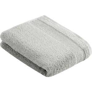Duschtuch VOSSEN Balance Handtücher Gr. B/L: 67 cm x 140 cm (1 St.), grau (urban grey) Badetücher antibakteriell durch Hanf