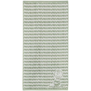Vossen Handtuch Charlie Brown, Grün, Textil, Uni, 50x100 cm, ISO 9001, Fkt, Made in Austria, Oeko-Tex® Standard 100, Badtextilien, Handtücher