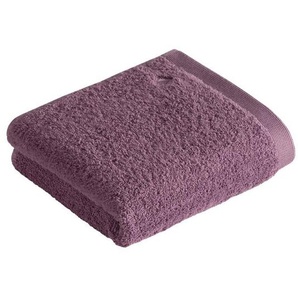 Vossen Handtuch High Line, Mauve, Textil, Uni, 50x100 cm, Made in Austria, Oeko-Tex® Standard 100, saugfähig, Aufhängeschlaufe, angenehm weich,