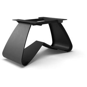 W-Gestell Metall Schwarz für Ausziehtische von 180-300 cm, Gestelle