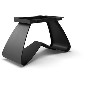 W-Gestell Metall Schwarz für Tischplatten ab 200 cm, Gestelle